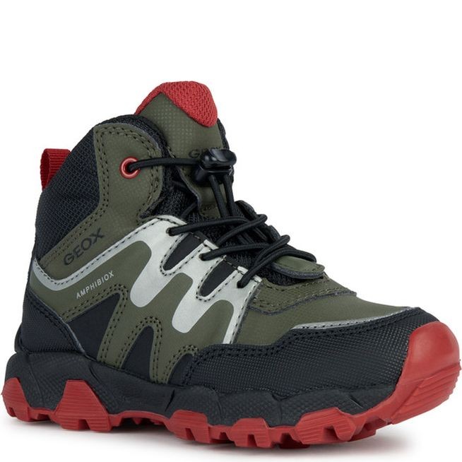 GEOX Aulinukai berniukams, Žalia, Magnetar abx booties 1