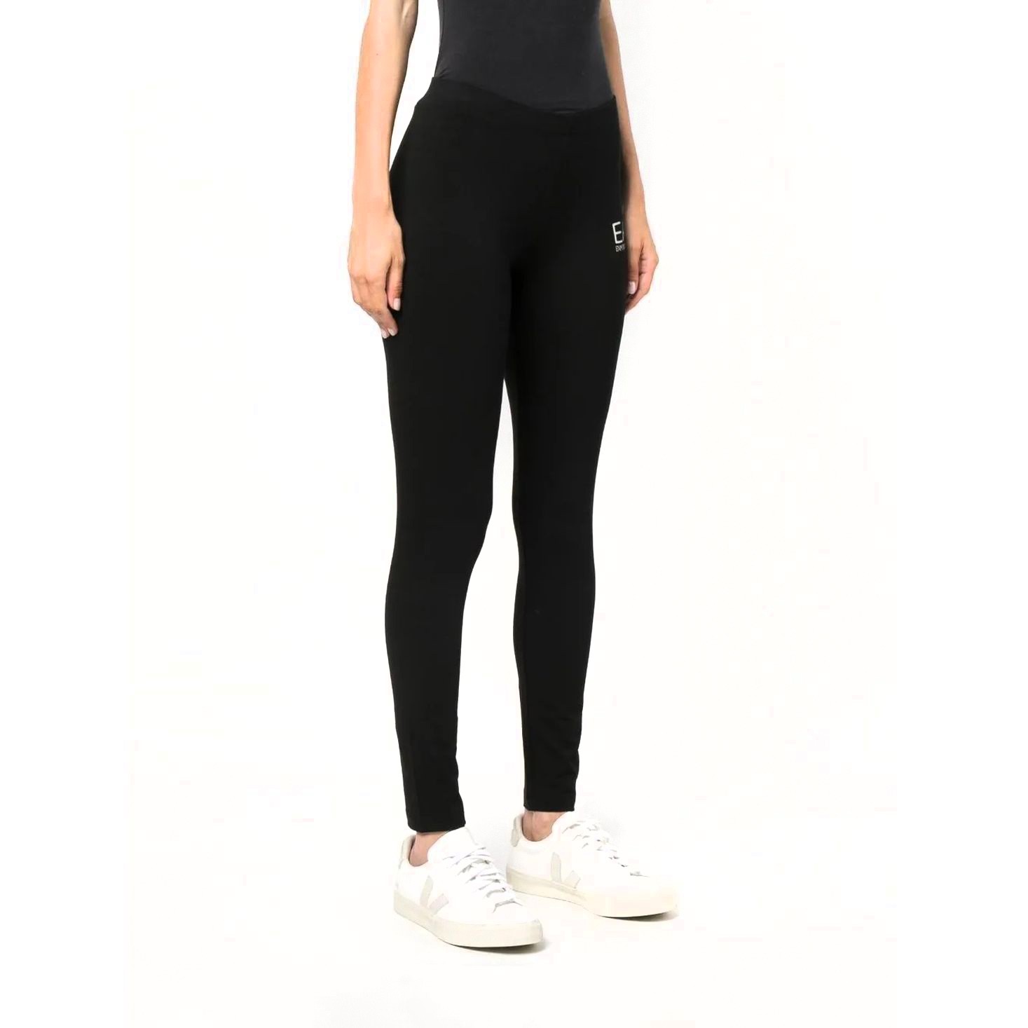 EA7 Tamprės moterims, Juoda, Leggings 2