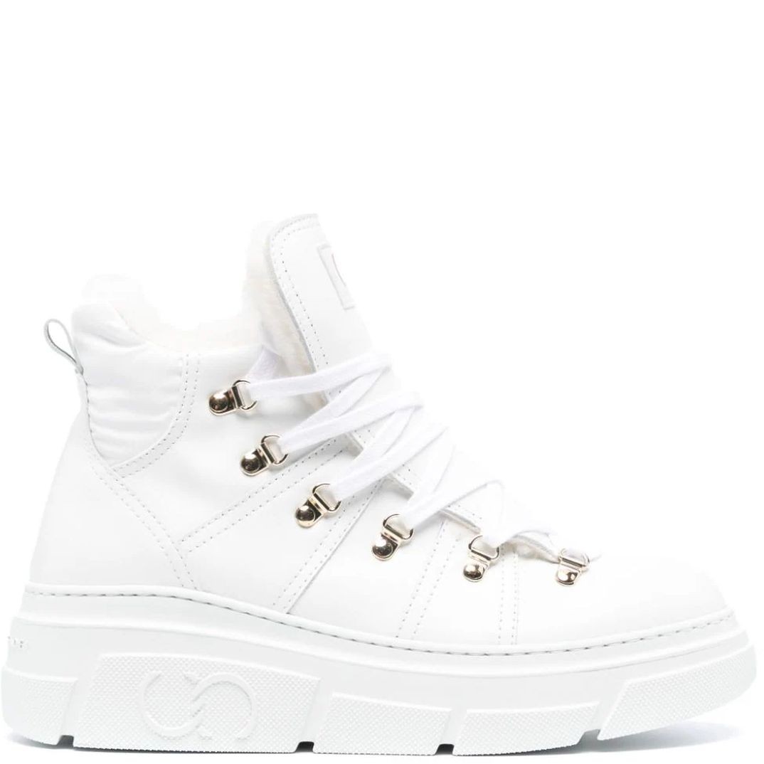CESARE CASADEI Aulinukai moterims, Balta, Galaxy sneakers 2