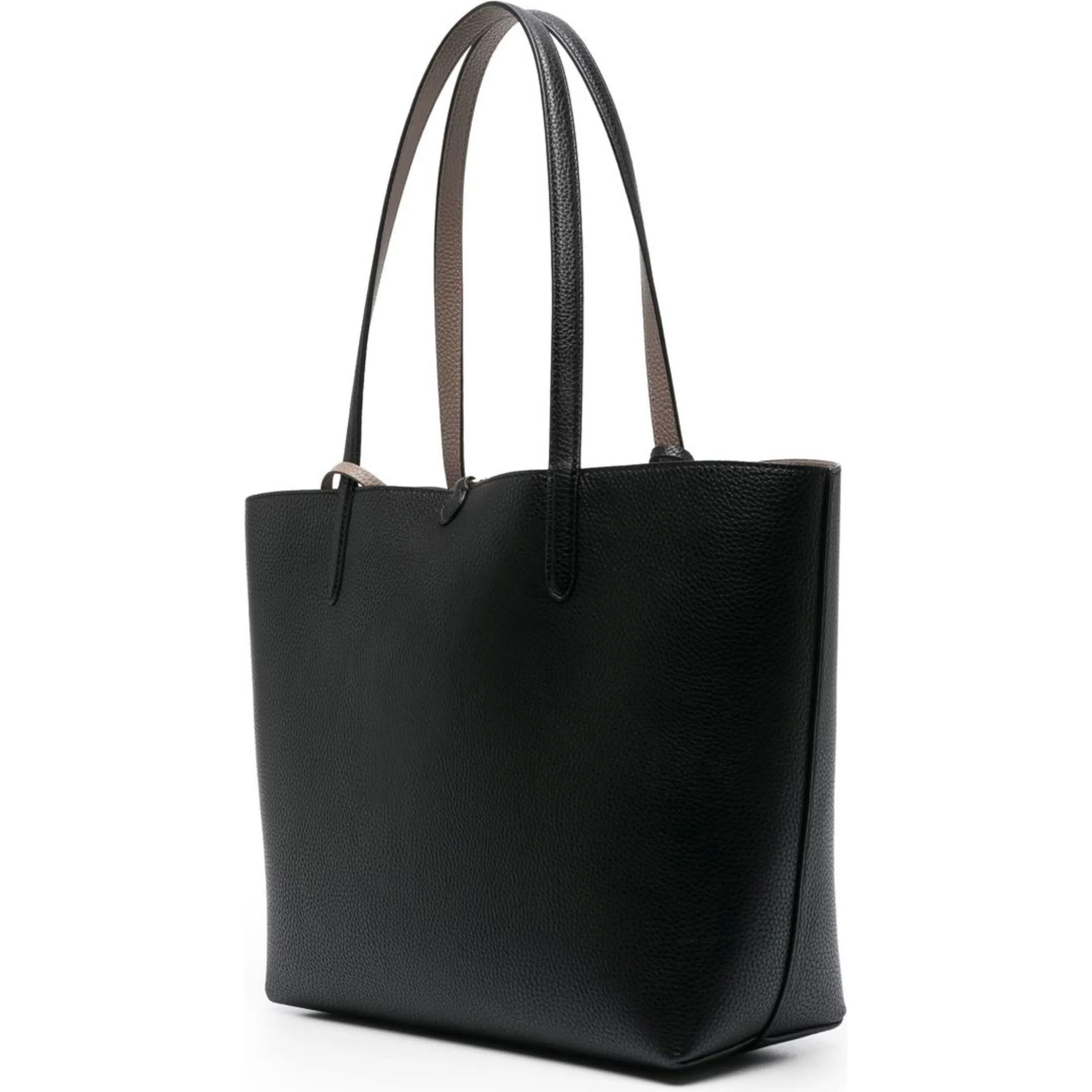 LAUREN RALPH LAUREN Pirkinių krepšys moterims, Juoda, Medium tote bag 3