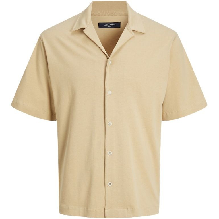 JACK & JONES Marškinėliai vyrams, Smėlio, JPRBLUFARLEY SS 1