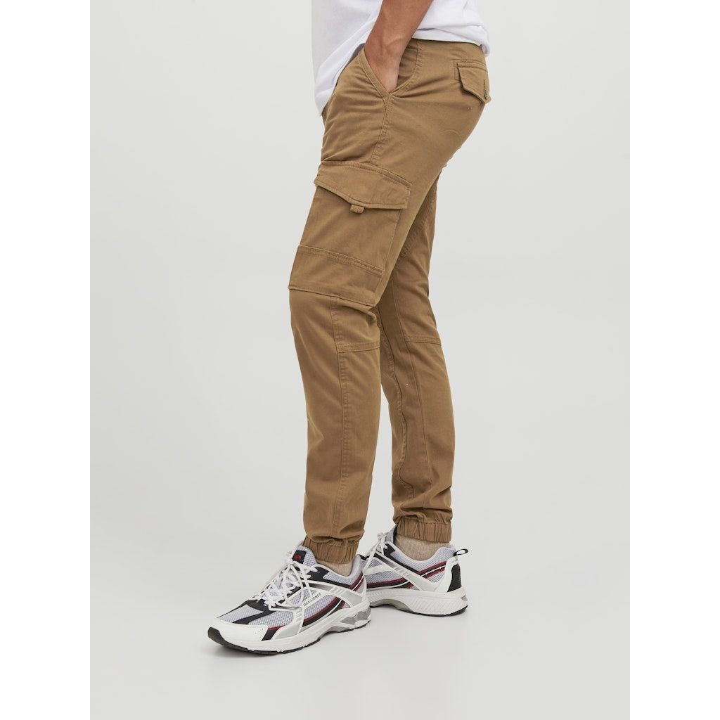 JACK & JONES Kelnės vyrams, Ruda, JPSTPAUL JJFLAKE CAR 8