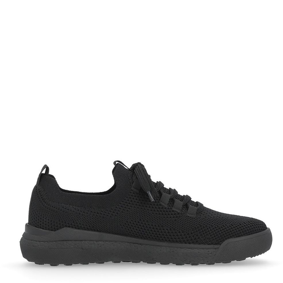 RIEKER Laisvalaikio bateliai moterims, Juoda, LEISURE 7