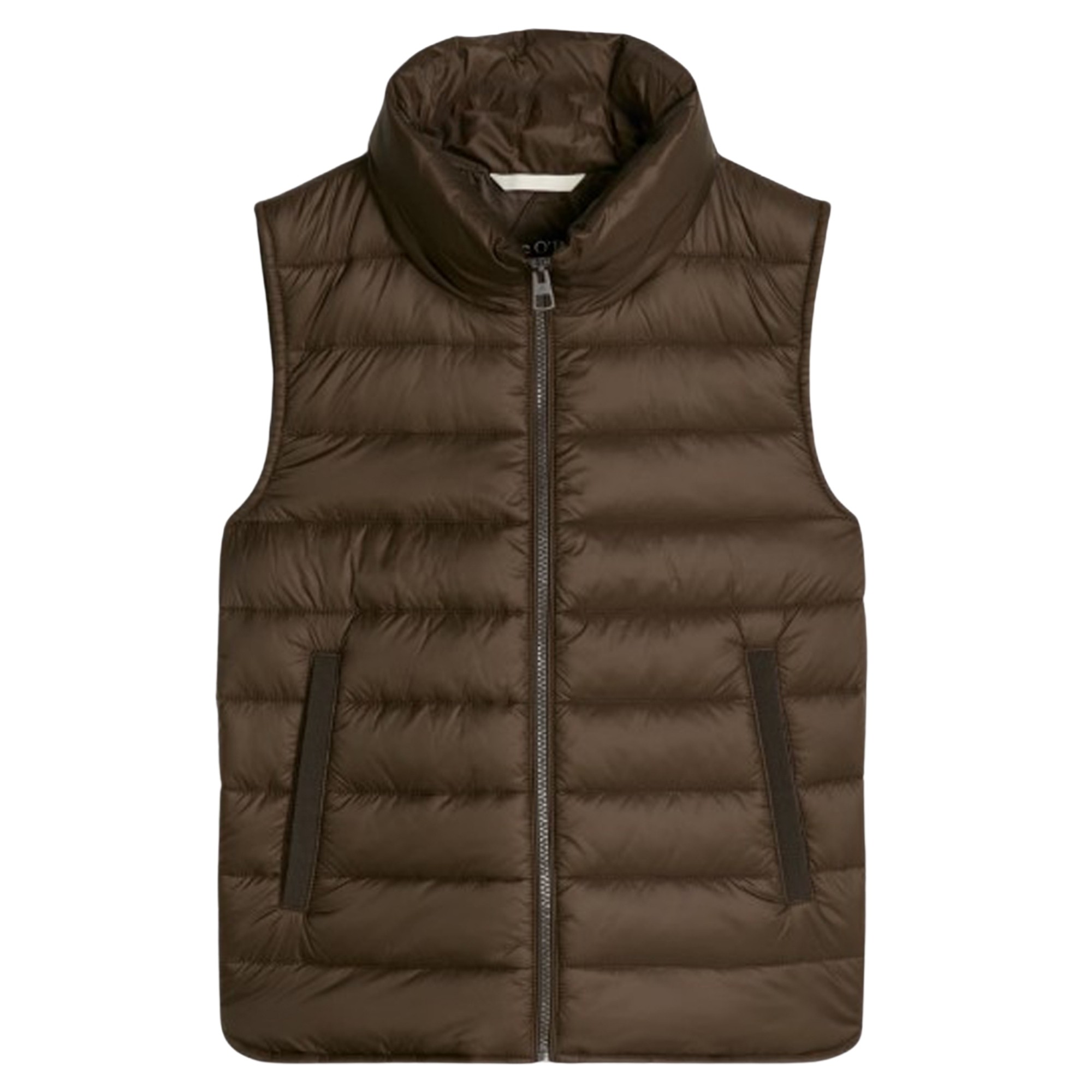 MARC O'POLO Pūkinė liemenė moterims, Ruda, 5000011880 Puff vest