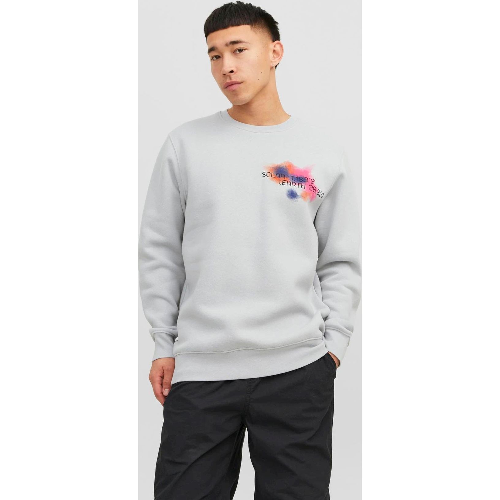JACK & JONES Džemperis vyrams, JCONEBULAS SWEAT CREW 3