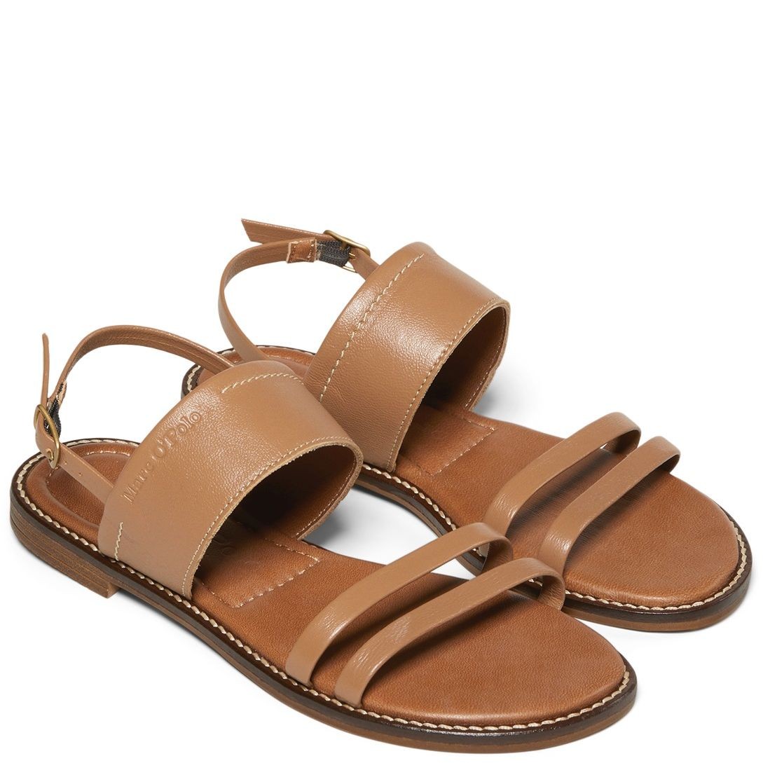 MARC O'POLO Basutės moterims, Ruda, Babett  sandals 1