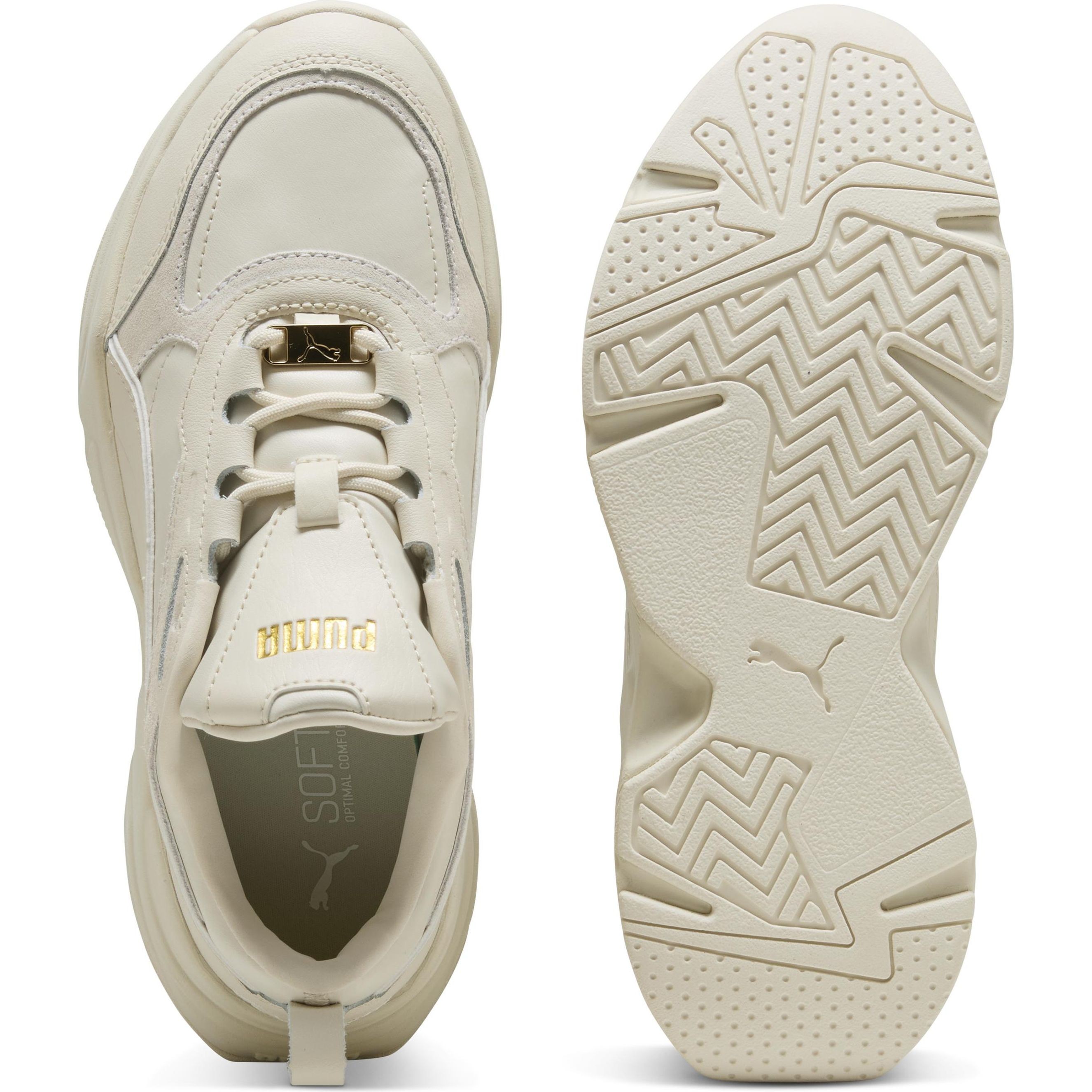 PUMA Laisvalaikio bateliai moterims, Smėlio, Cassia Lux sneaker 5