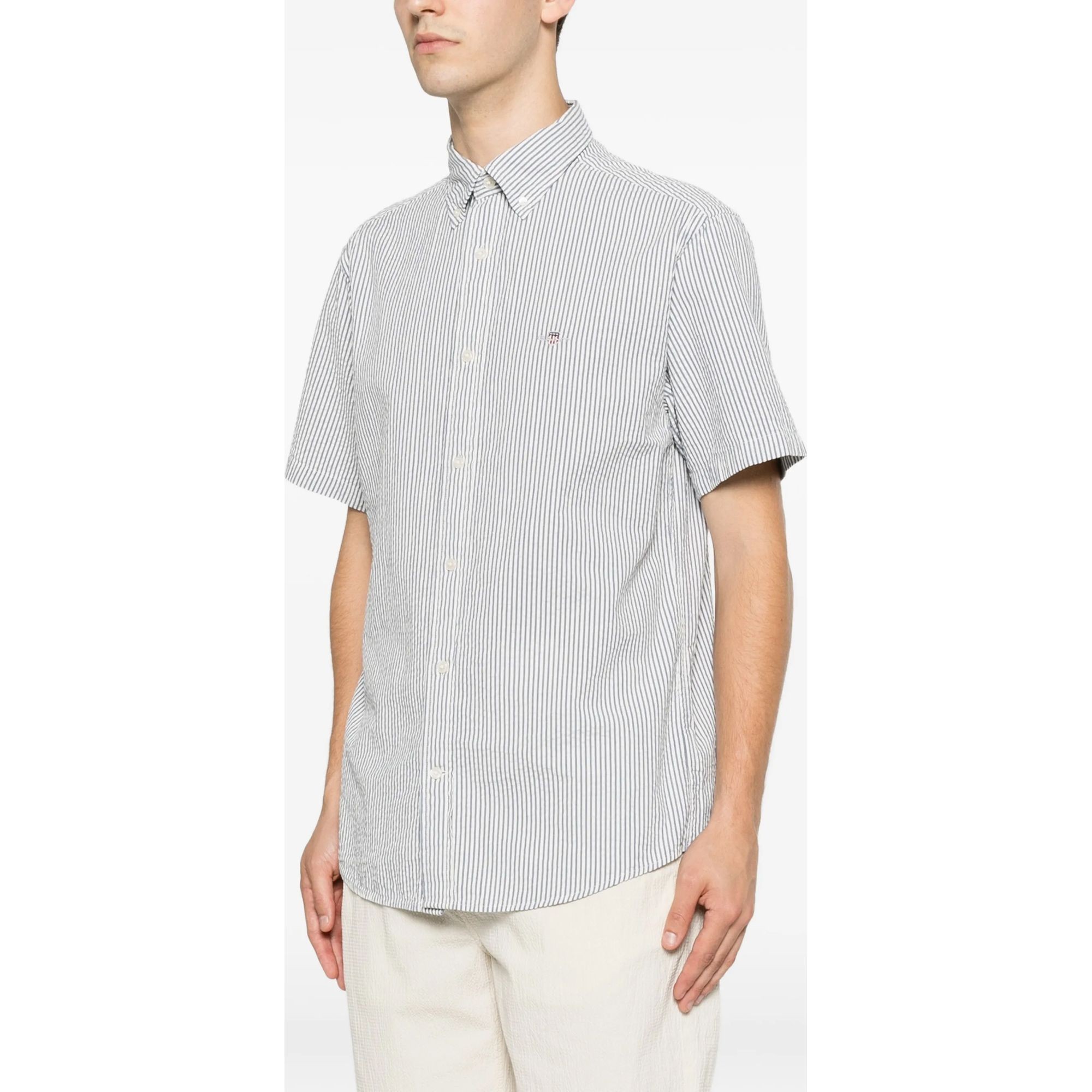 GANT Marškiniai trump. rankovėmis vyrams, Mėlyna, 3260038-442 Shirts lon 3