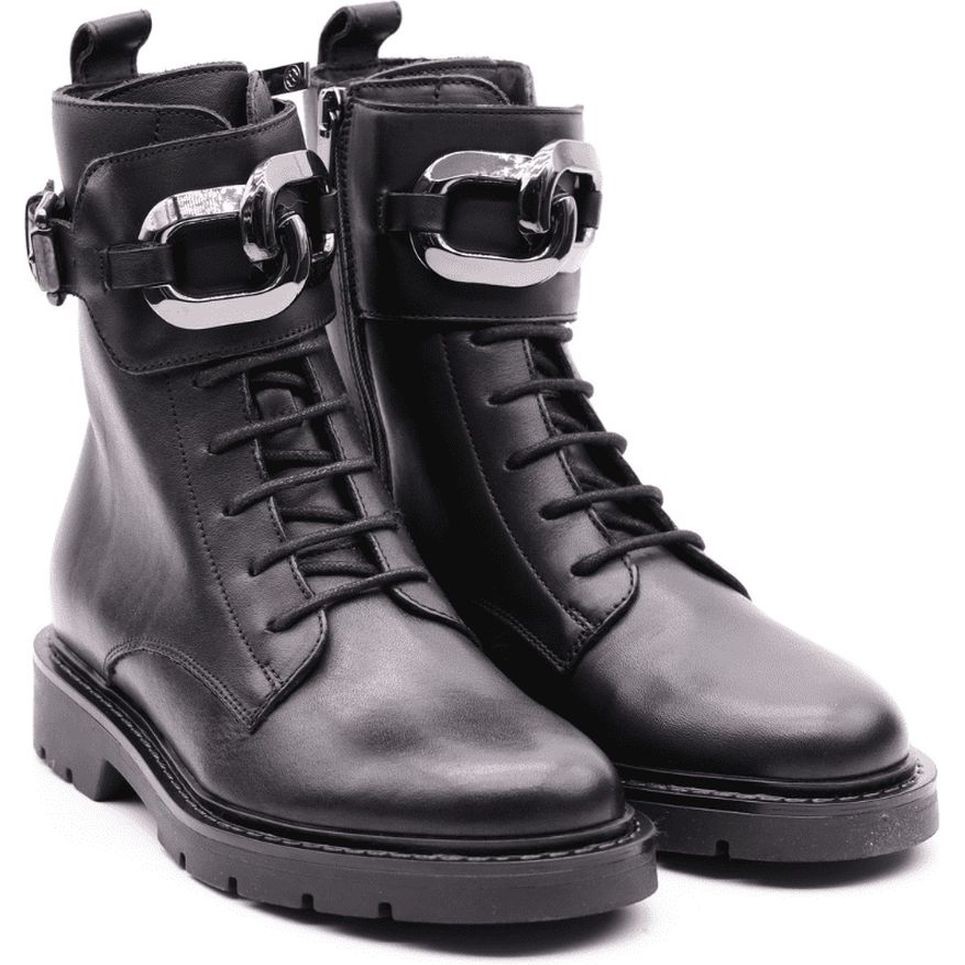 CARMENS Aulinukai moterims, Juoda, Brit chain booties 1