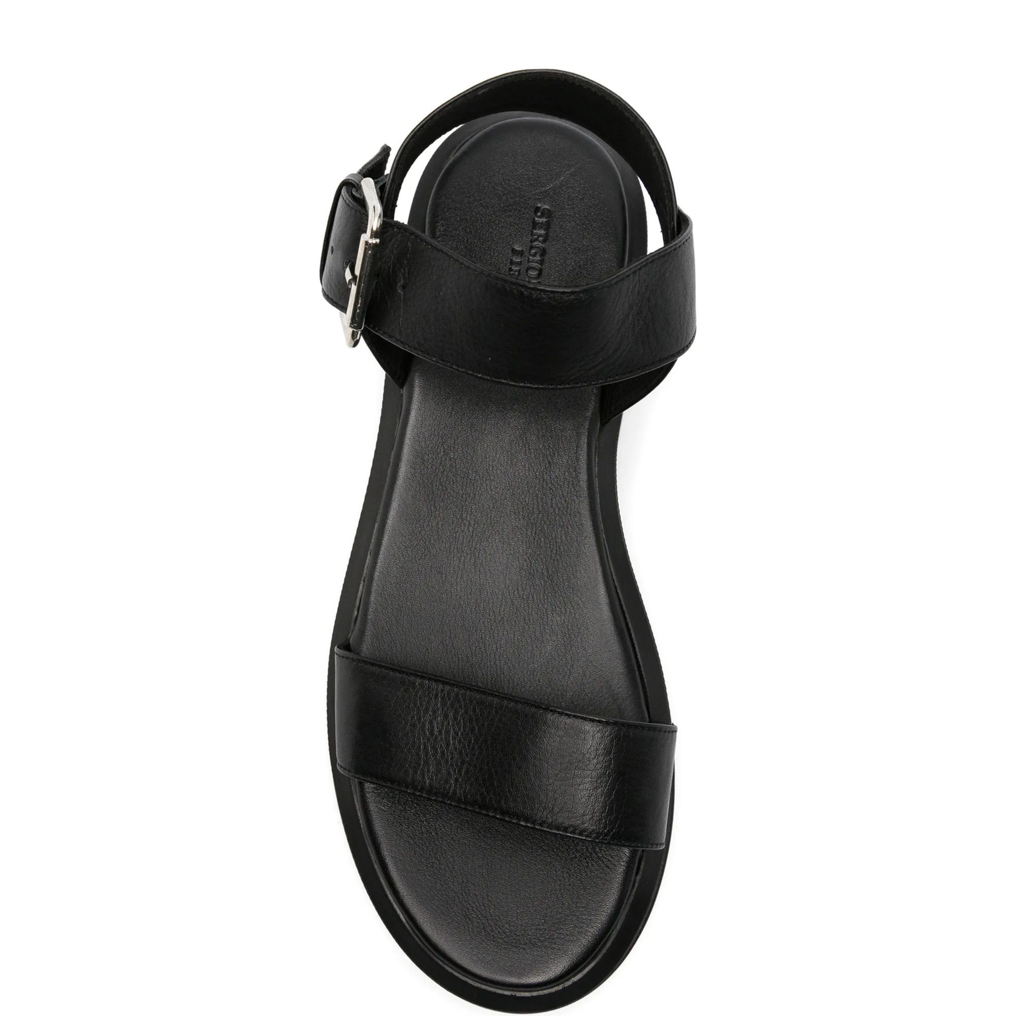 SERGIO MORETTI Basutės moterims, Juoda, Sandals 4