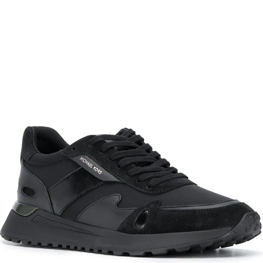 MICHAEL KORS Sportiniai bateliai vyrams, Juoda, Miles sneakers 1