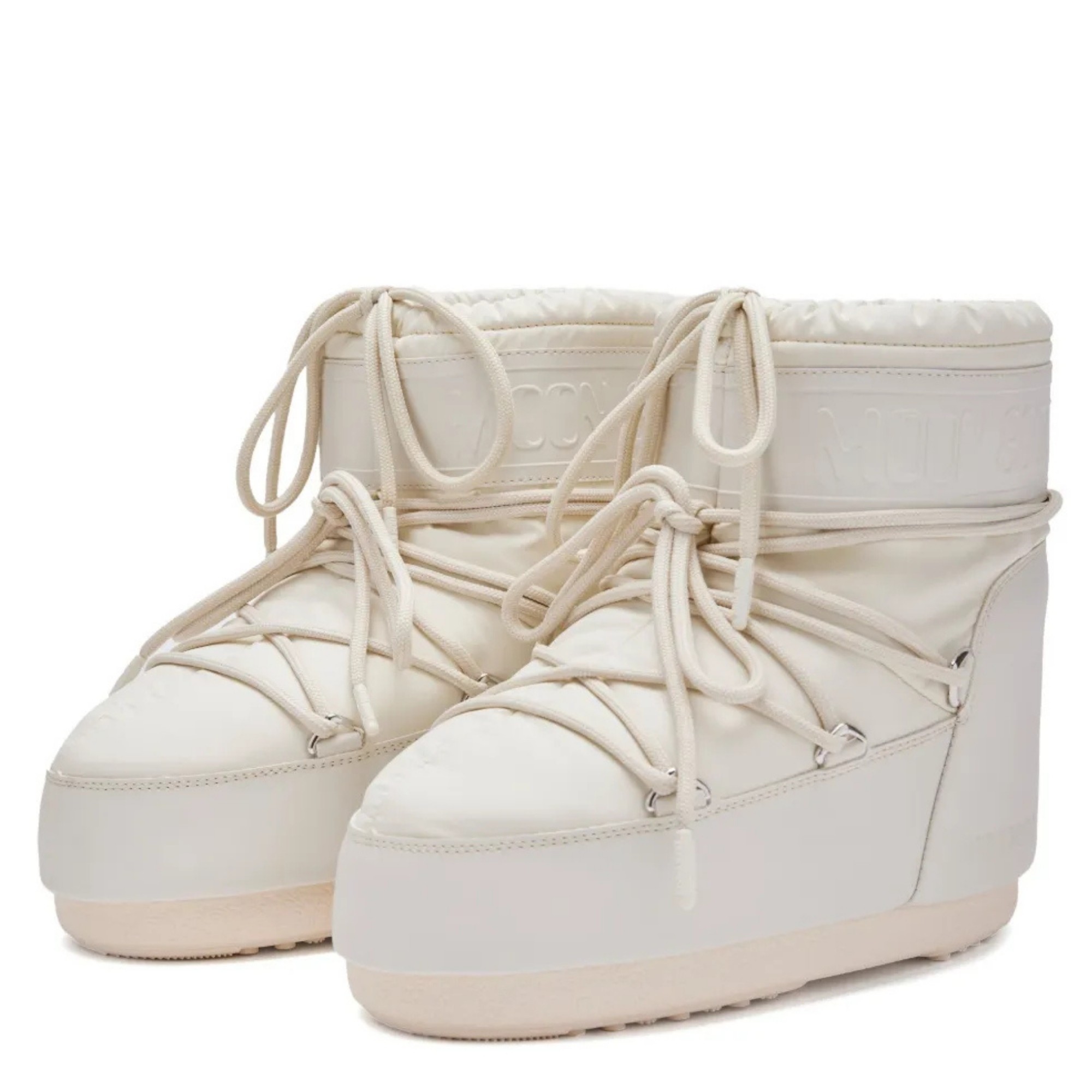 MOON BOOT Aulinukai moterims, Smėlio, Mb icon low rubber boots 2