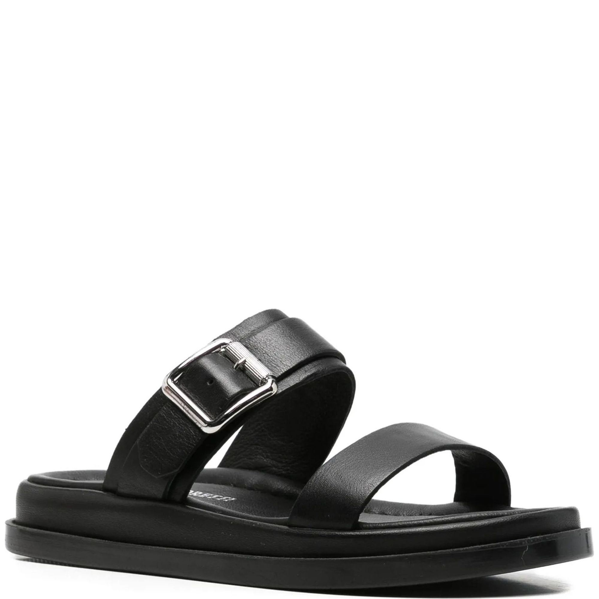 SERGIO MORETTI Klumpės moterims, Juoda, Slippers 1
