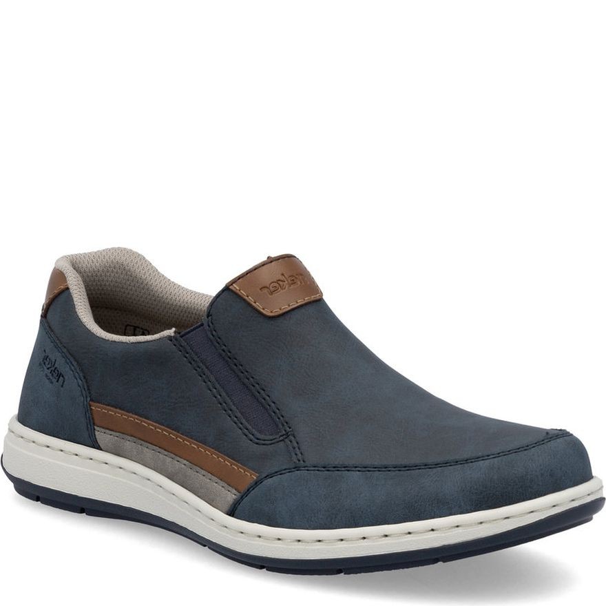 RIEKER Loaferiai vyrams, Mėlyna, Loafers 1