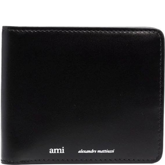 AMI PARIS Kortelių dėklas, Juoda, Ami card holder 1