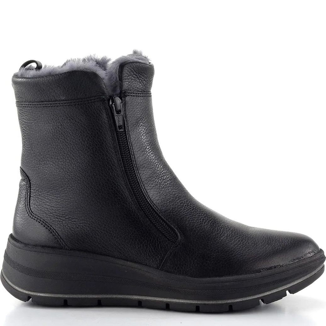 ARA Pašiltinti aulinukai moterims, Juoda, Calais keil booties 2