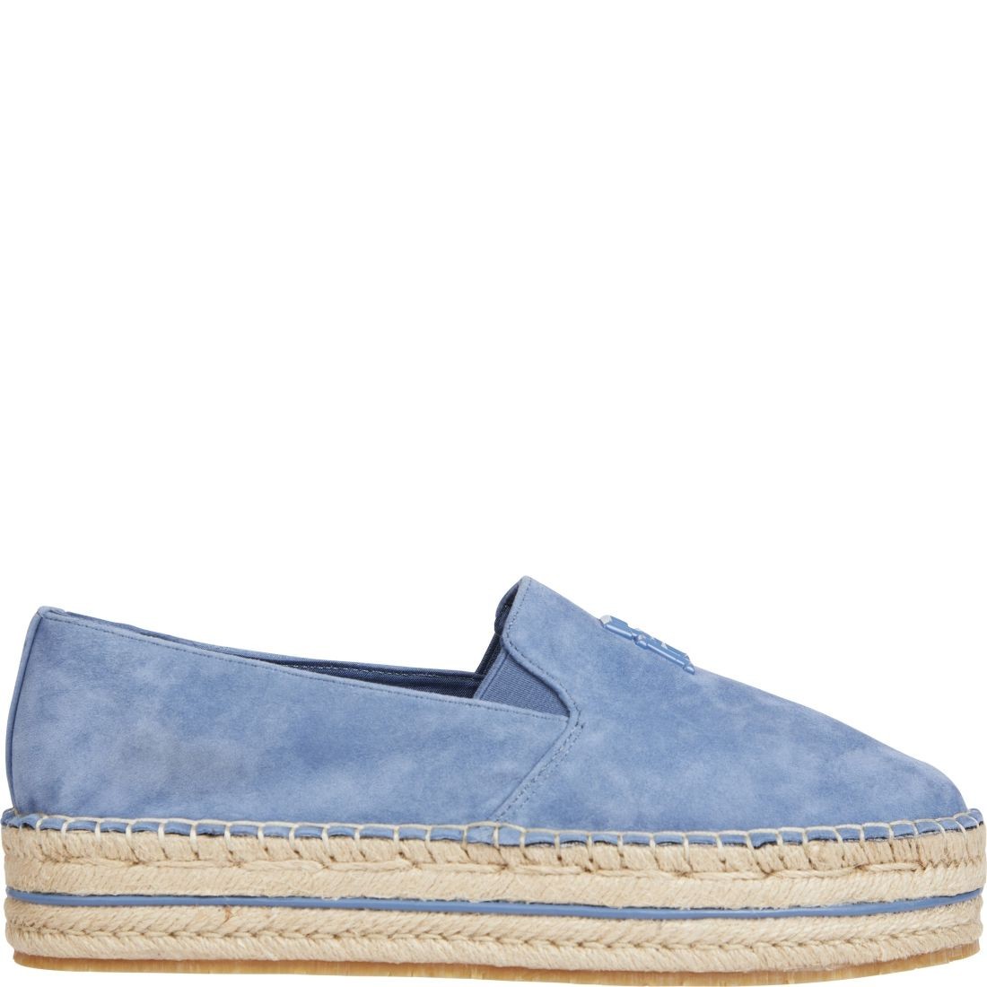 TOMMY HILFIGER Espadrilės moterims, Mėlyna, Flatform espadrille 1
