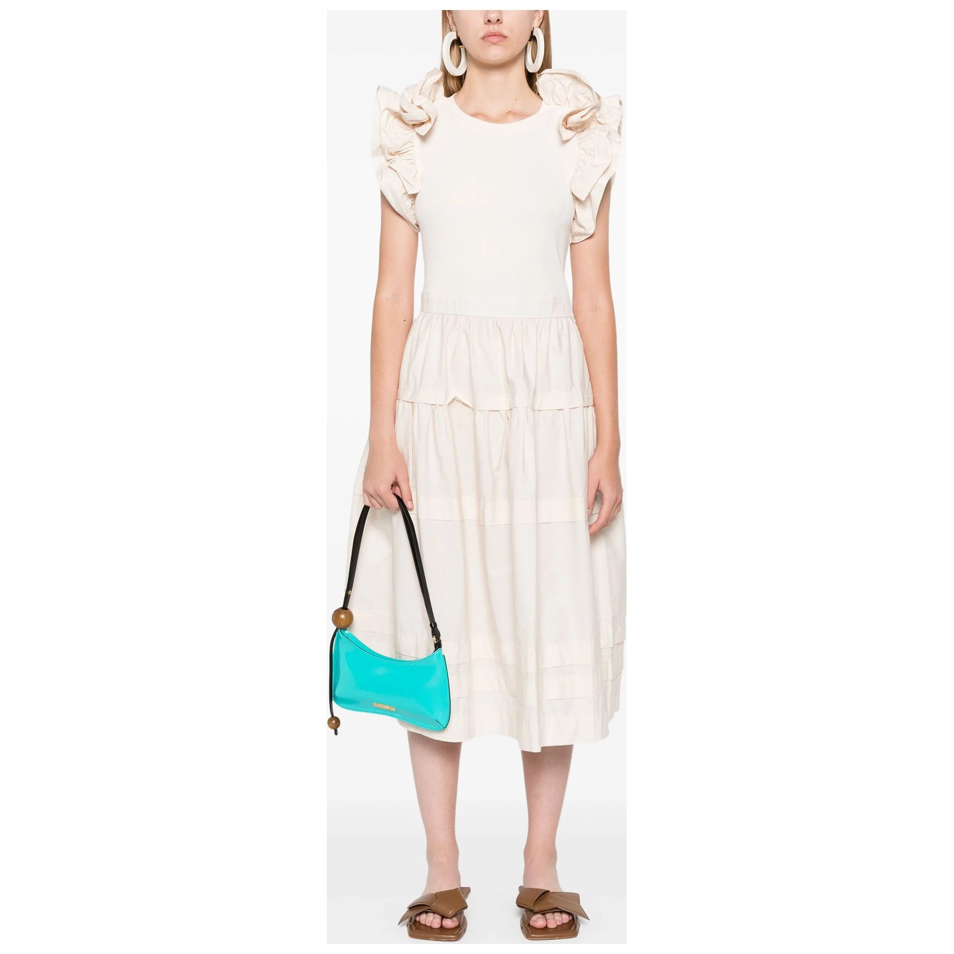 ULLA JOHNSON Midi suknelė moterims, Kūno, Francine Dress 2