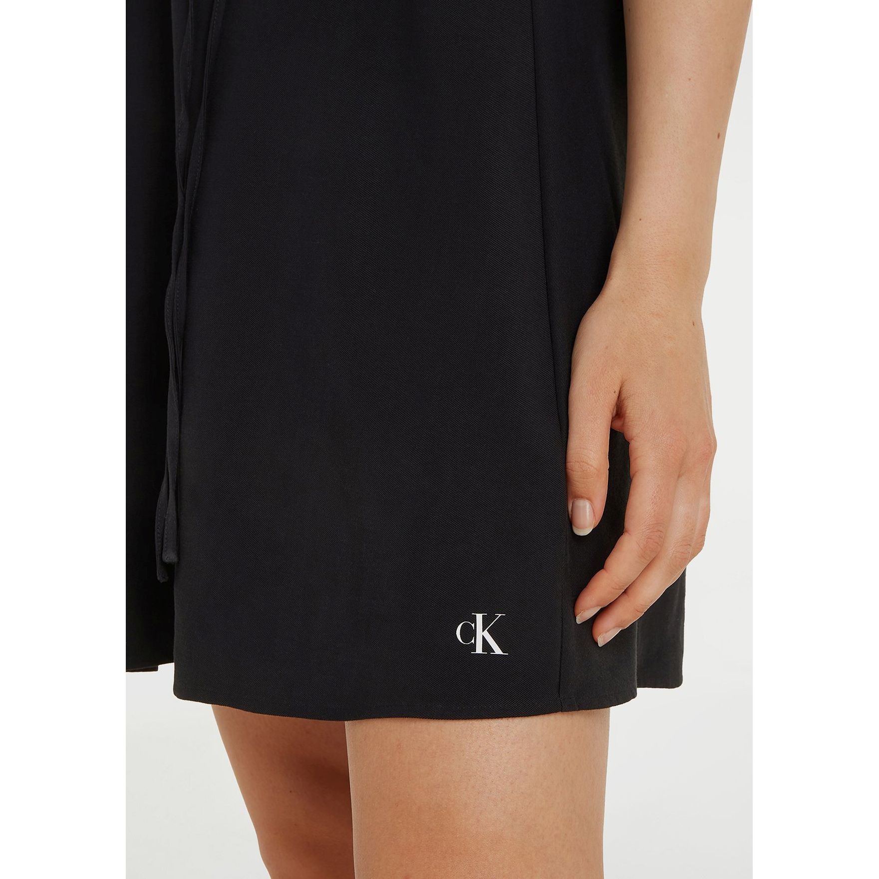 CALVIN KLEIN JEANS Mini suknelė moterims, Juoda, Other dresses 4