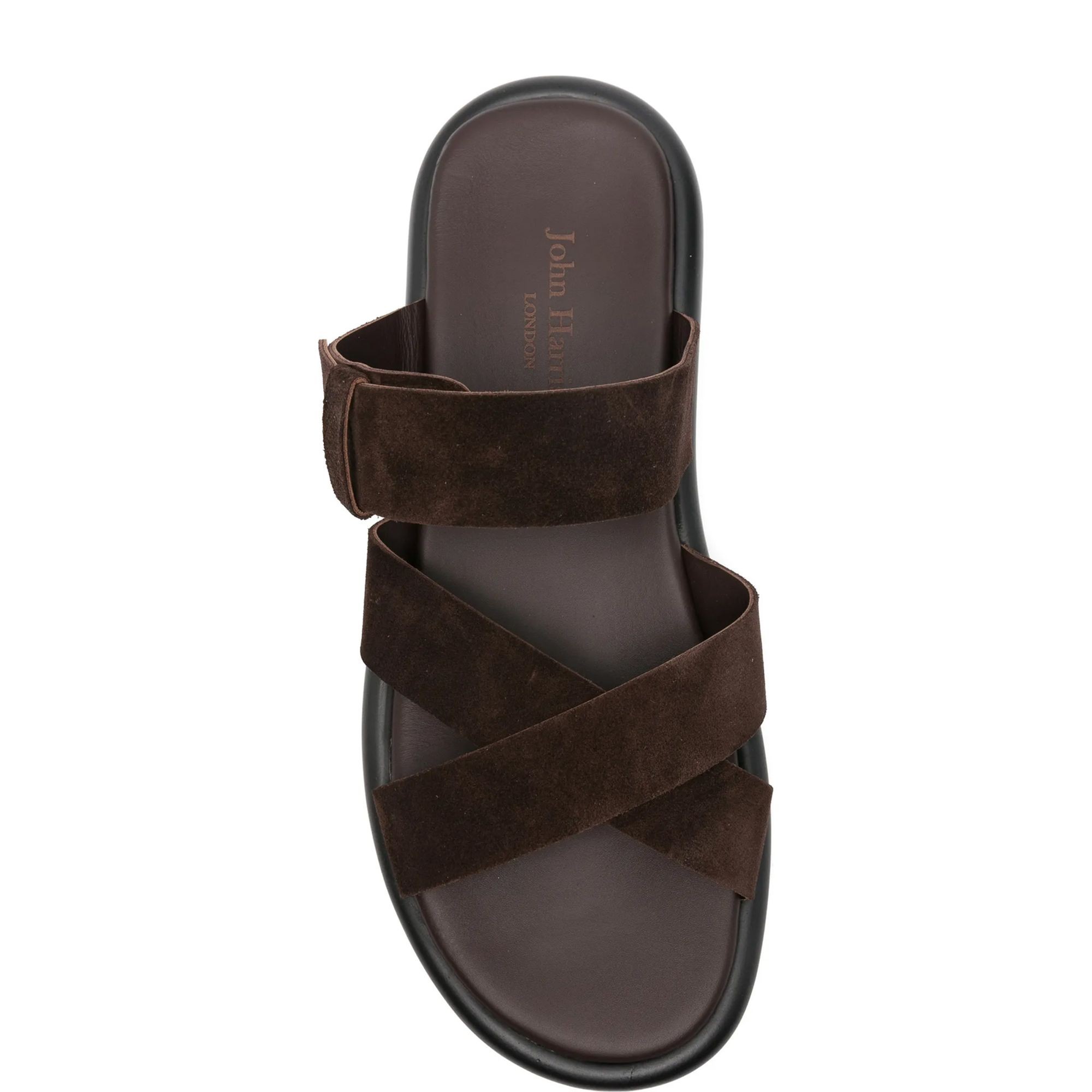 JOHN HARRISON Šlepetės vyrams, Ruda, Slippers 4
