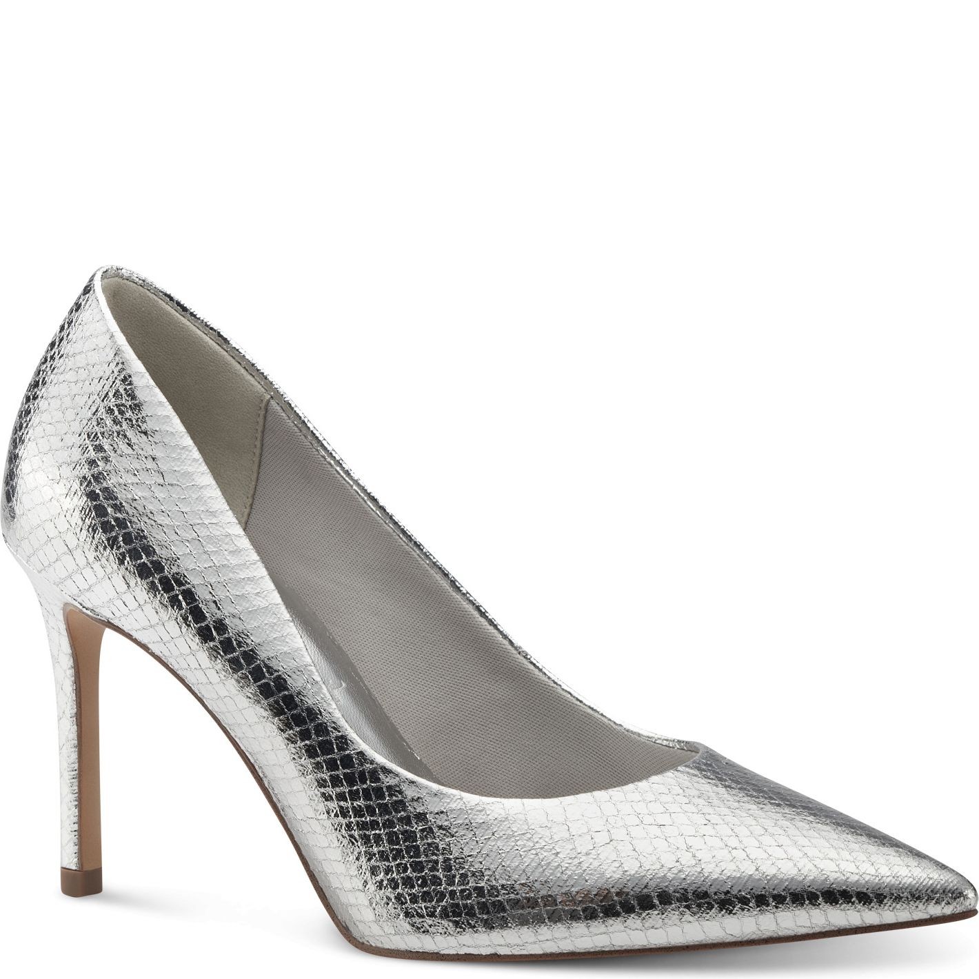 TAMARIS Aukštakulniai moterims, Sidabrinė, PUMPS 1