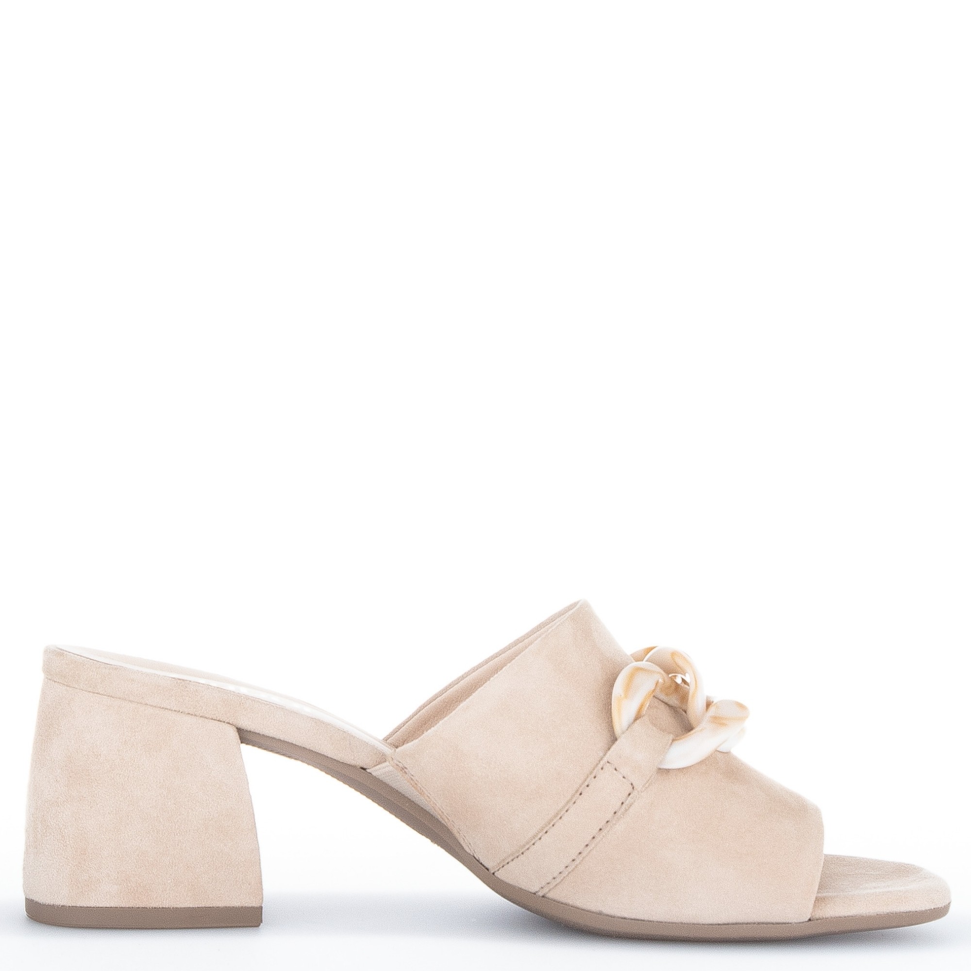 GABOR Basutės moterims, Smėlio, SANDALS 2