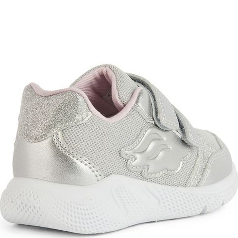 GEOX Laisvalaikio bateliai mergaitėms, Sidabrinė, Sprintye sneakers 4
