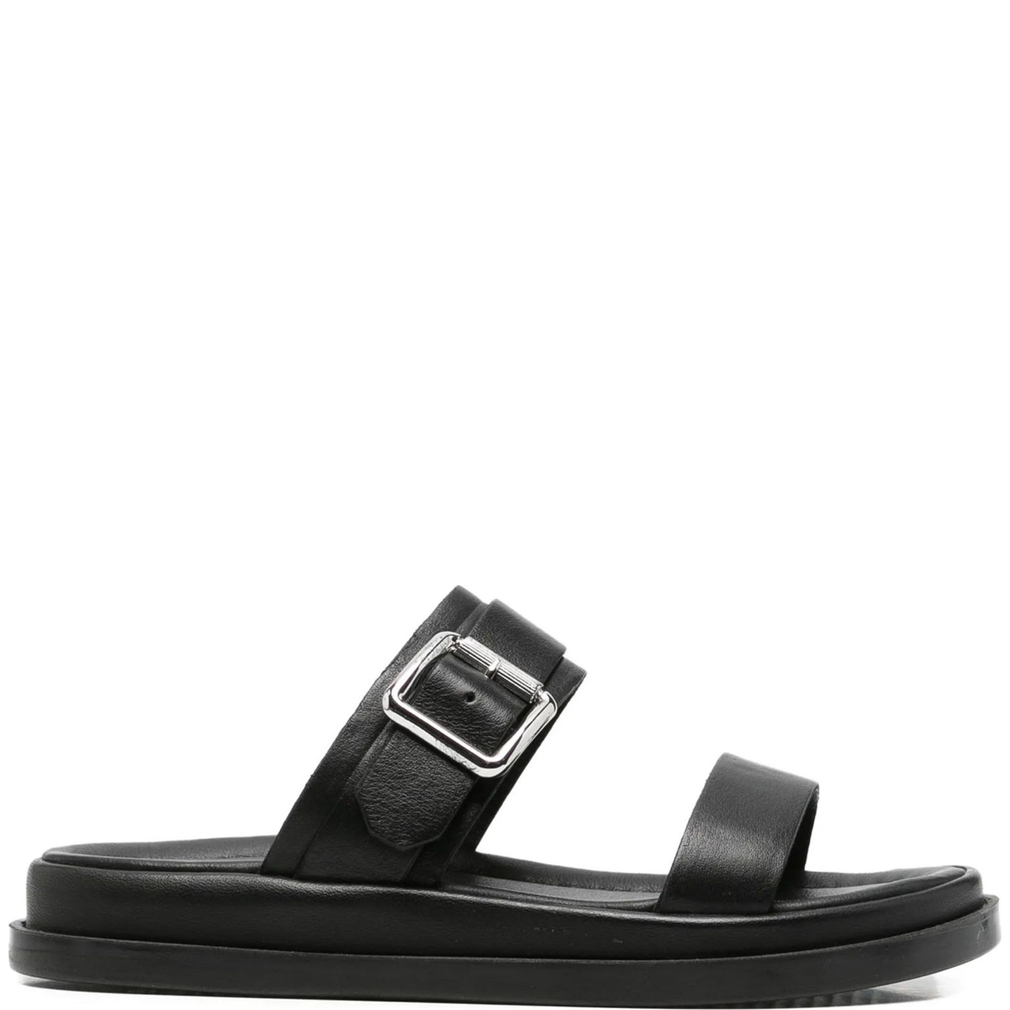 SERGIO MORETTI Klumpės moterims, Juoda, Slippers 2