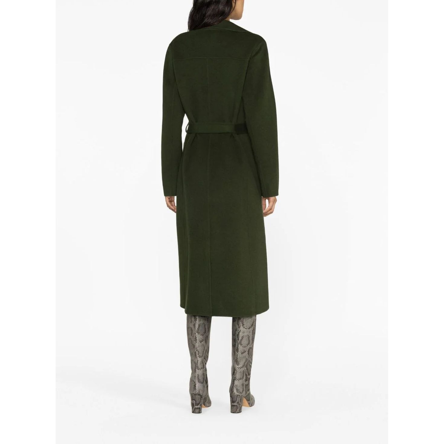 MICHAEL KORS Paltas moterims, Žalia, Robe coat 3