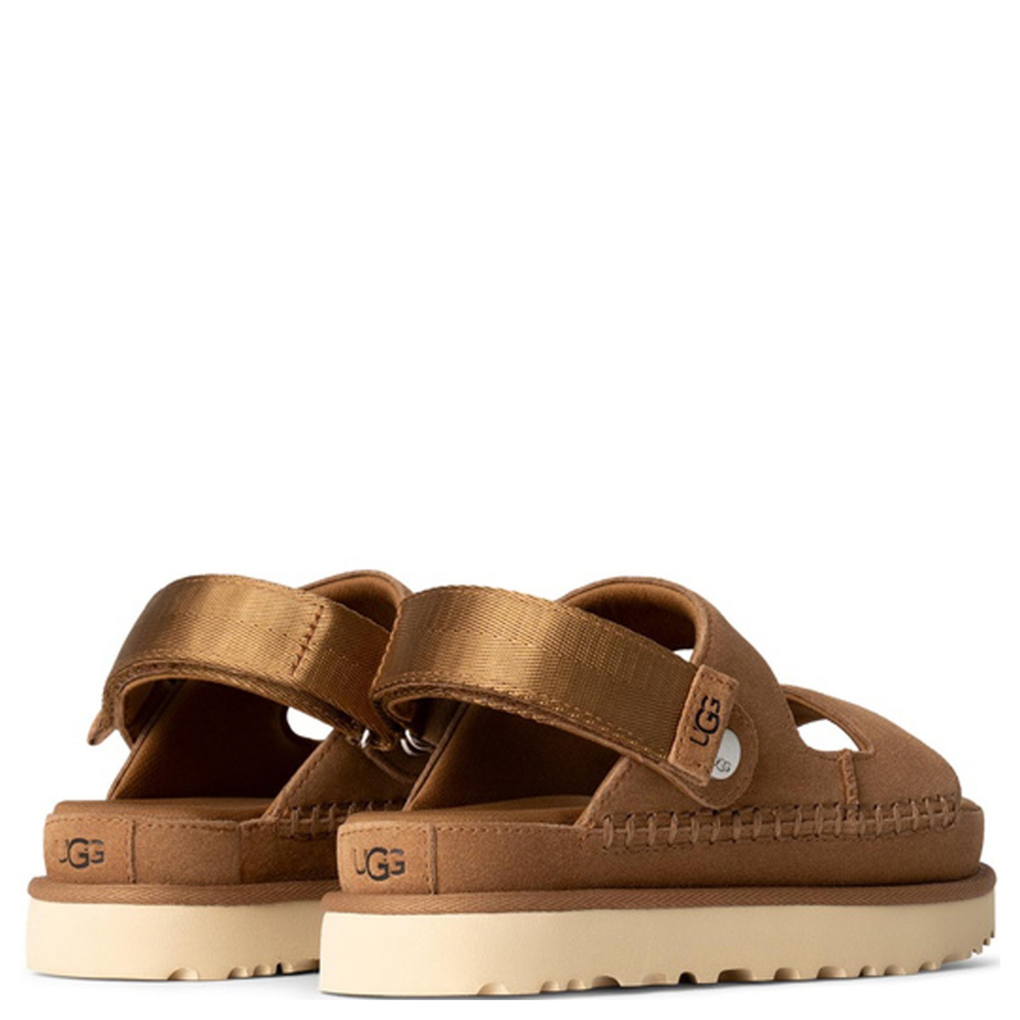 UGG Basutės moterims, Ruda, Goldenstar glide sandals 4