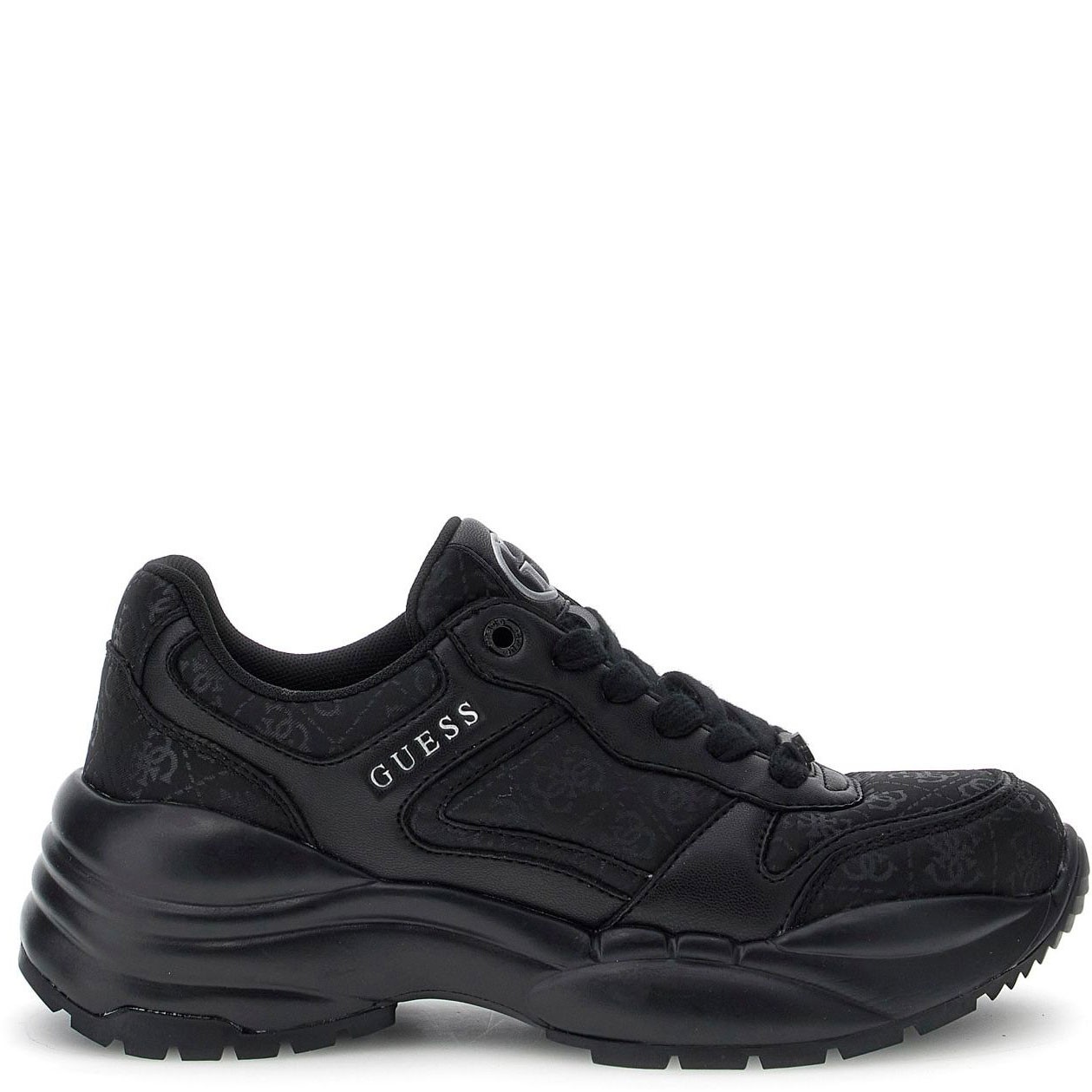 GUESS Laisvalaikio bateliai moterims, Juoda, Samnie leisure 1