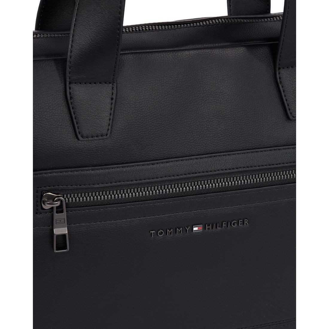 TOMMY HILFIGER Dėklas kompiuteriui vyrams, Juoda, Corporate computer bag 4