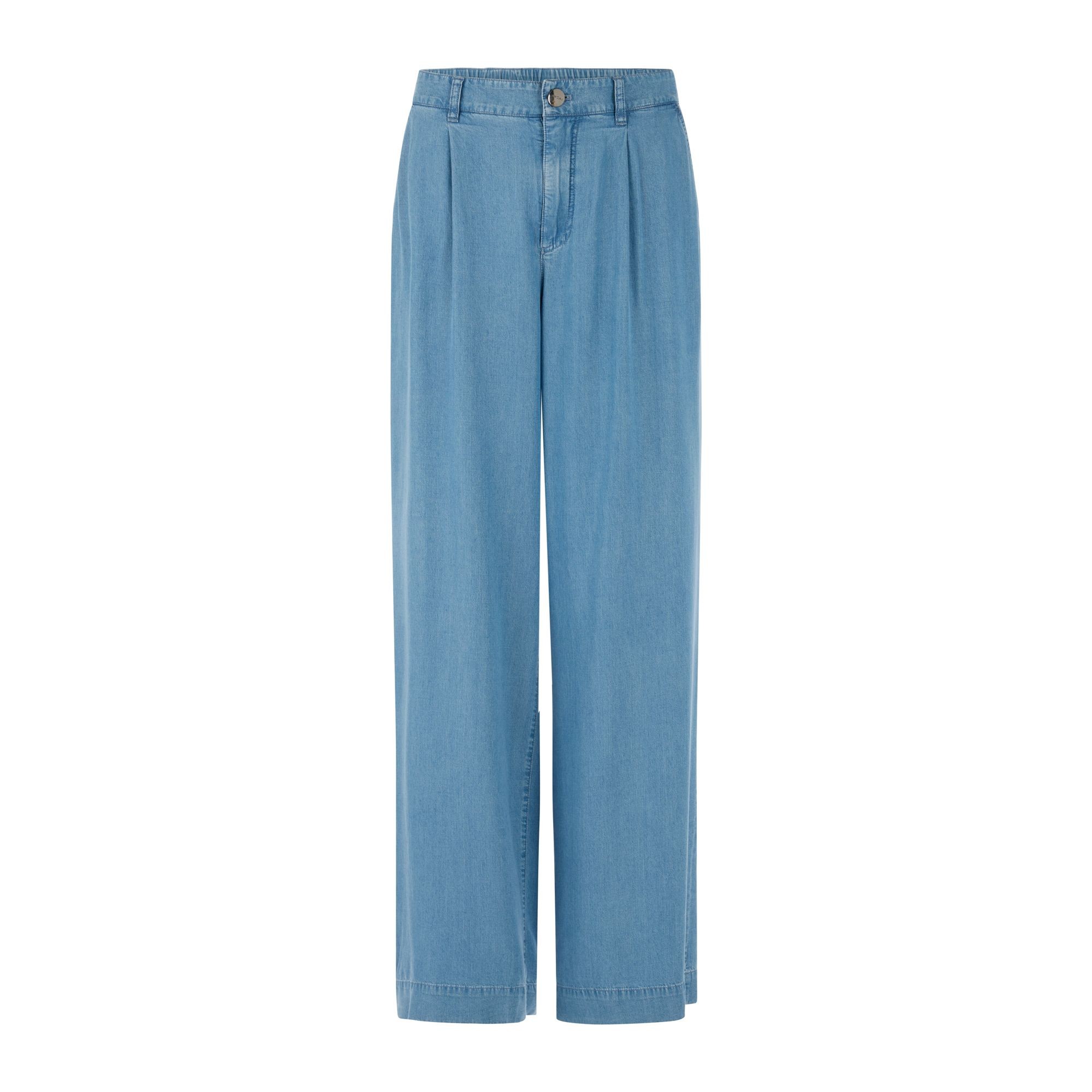 MARC CAIN Tiesūs džinsai moterims, Mėlyna, Jeans 1