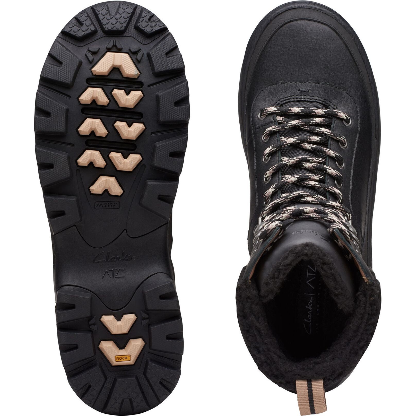 CLARKS Aulinukai moterims, Juoda, ATLHikeTop GTX booties 3