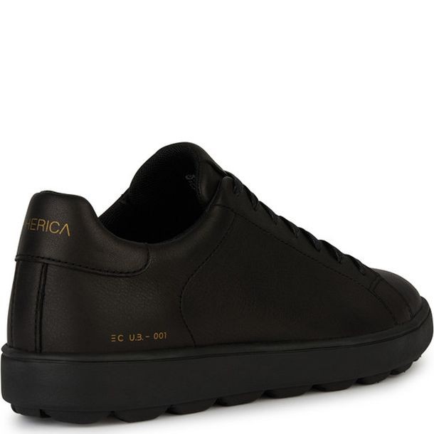 GEOX Laisvalaikio bateliai vyrams, Juoda, Spherica ecub-1 sneakers 4