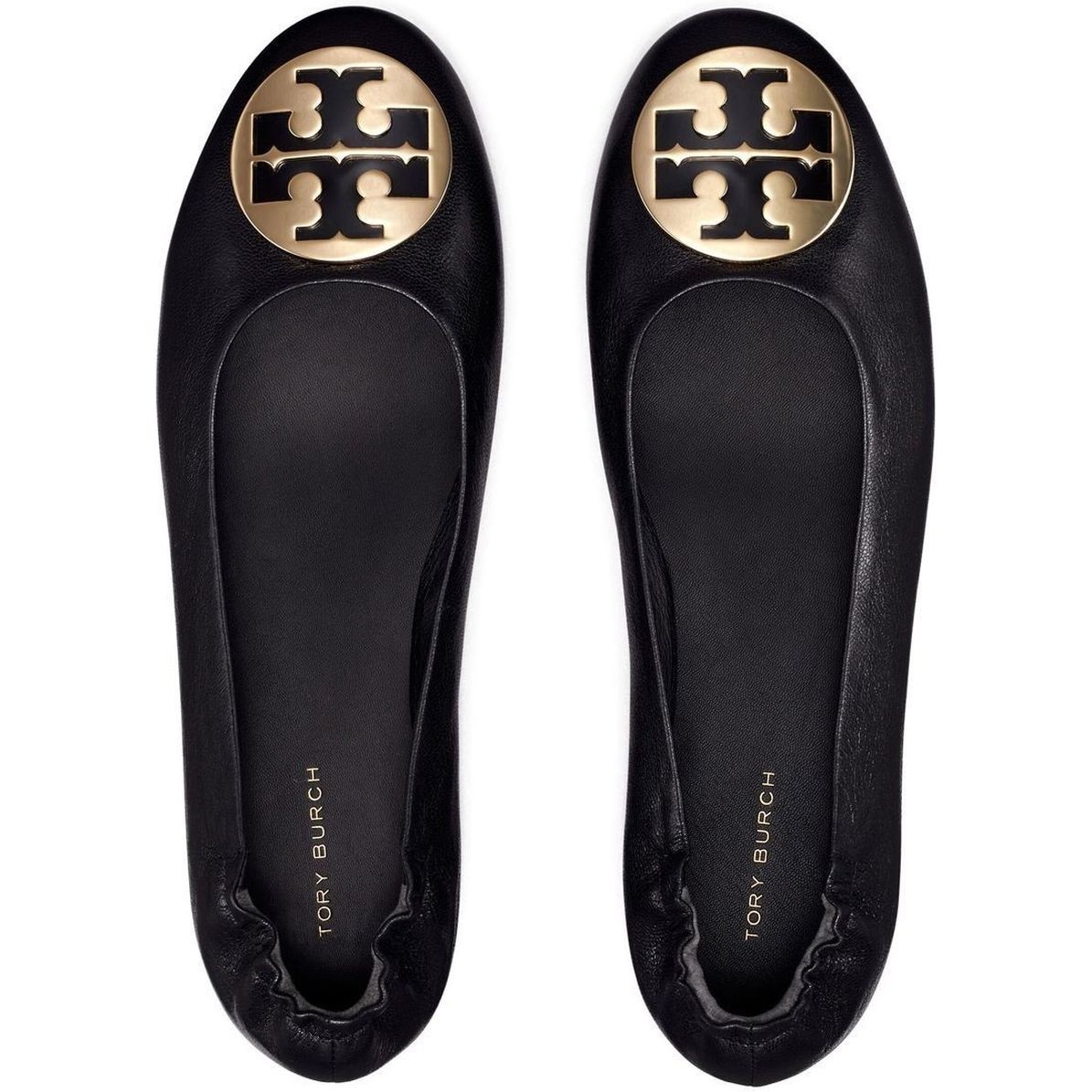TORY BURCH Balerinos moterims, Juoda, Claire ballet 3