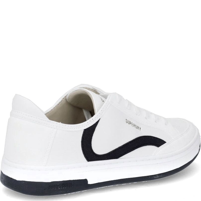 SUPERDRY Bateliai - vyrams, Balta, VEGAN BASKET OV LOW TRAINER 3