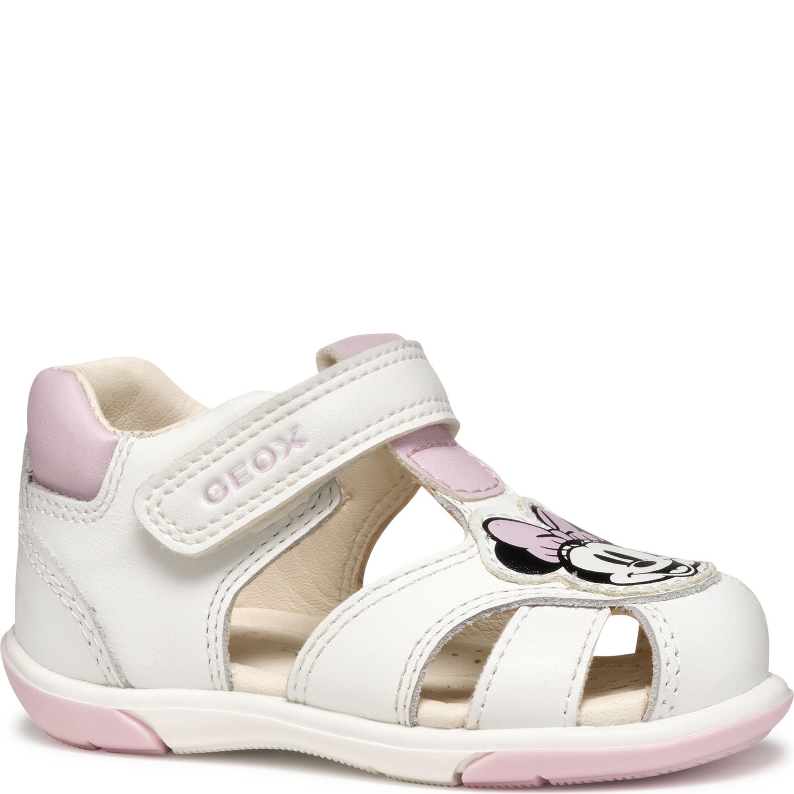 GEOX Basutės mergaitėms, Balta, Zapito sandals 1