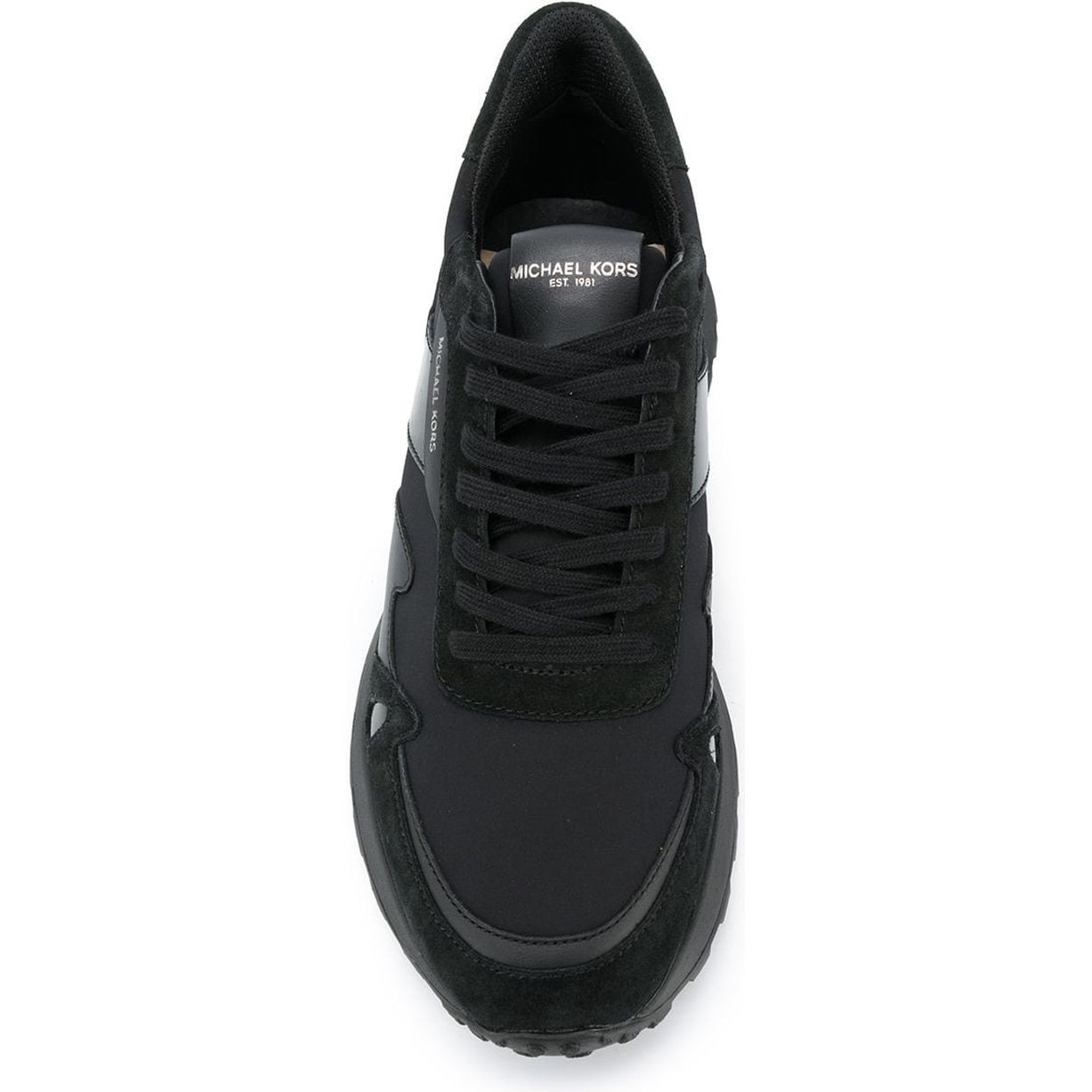 MICHAEL KORS Sportiniai bateliai vyrams, Juoda, Miles sneakers 4