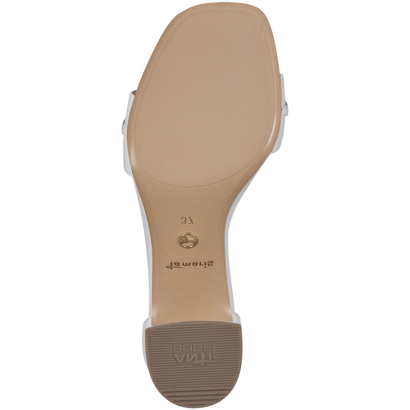 TAMARIS Basutės moterims, Balta, SANDALS 4
