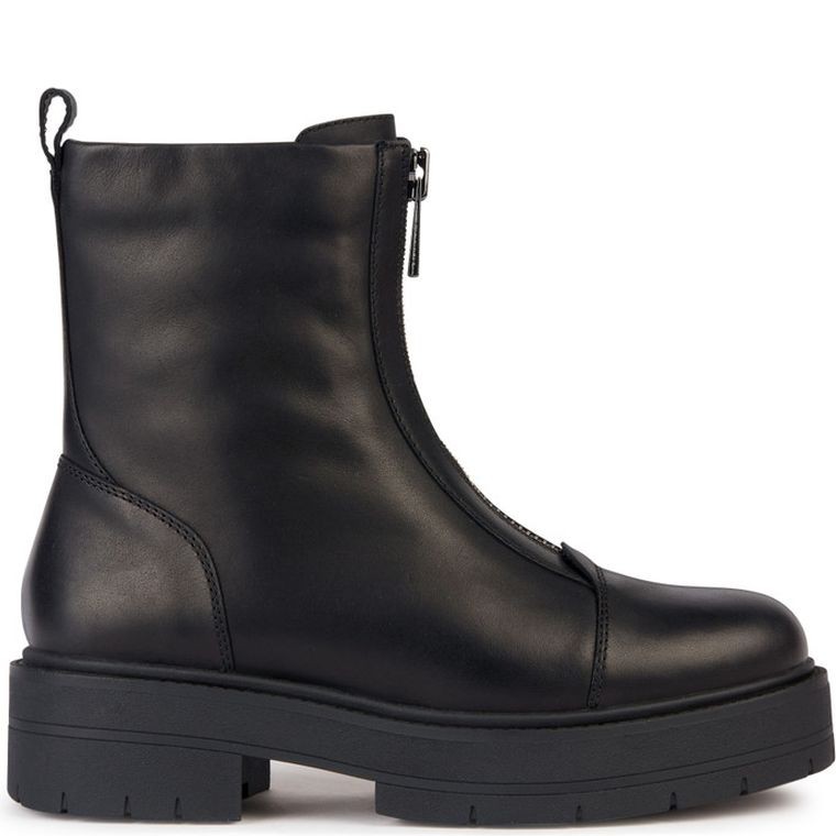 GEOX Aulinukai moterims, Juoda, Spherica ec7 booties 2