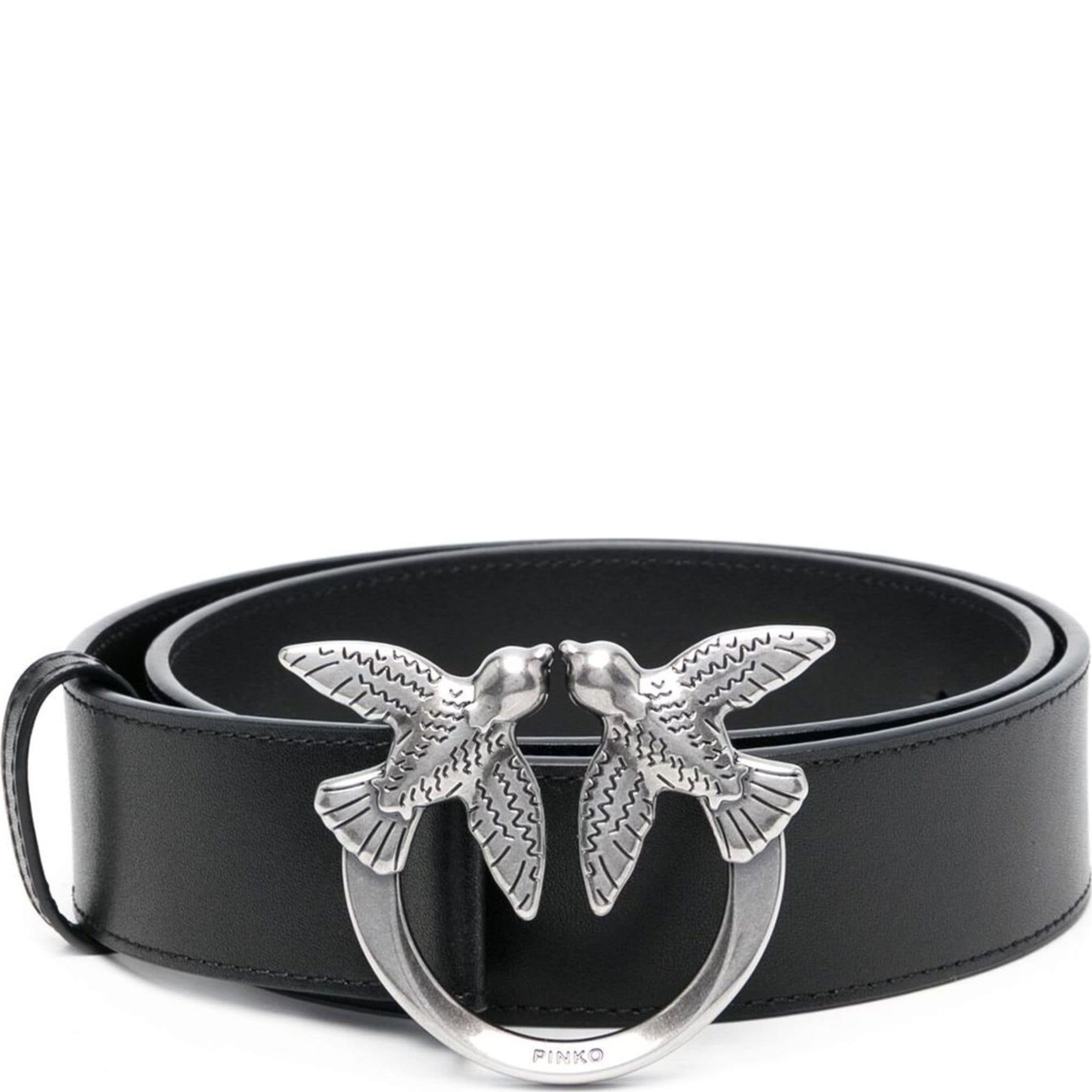 PINKO Diržas moterims, Juoda, Love berry h4 belt, PIN100120A0F1-Z99O 1