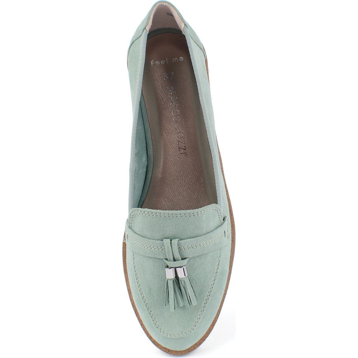 MARCO TOZZI Loaferiai moterims, Žalia, LOAFERS 5