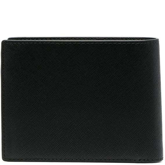 EMPORIO ARMANI Piniginė vyrams, Juoda, Wallet 2