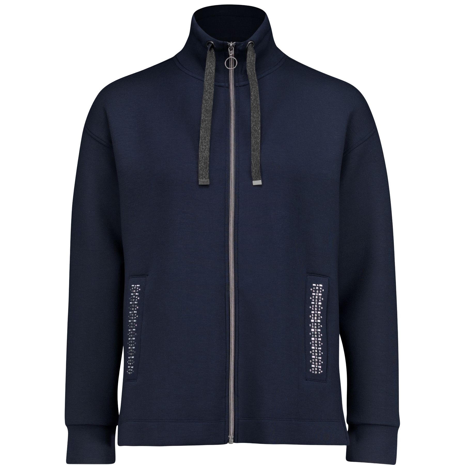 SO COSY Džemperis moterims, Mėlyna, Long-Sleeve Sweatshirt Jacket 1