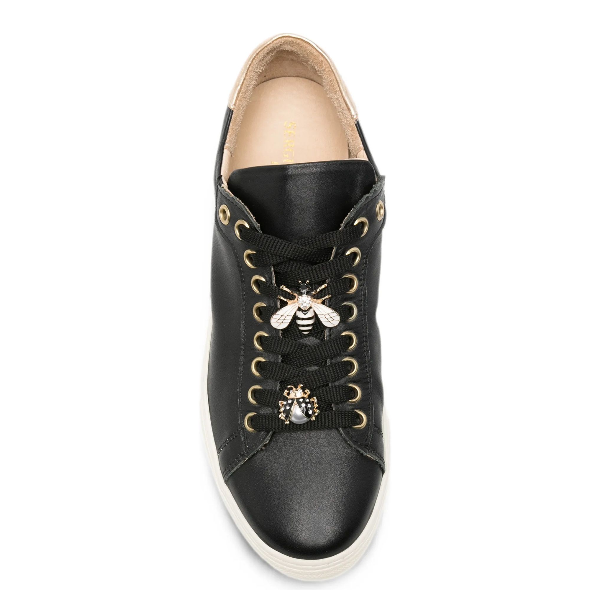 SERGIO MORETTI Laisvalaikio bateliai moterims, Juoda, Shoes 4