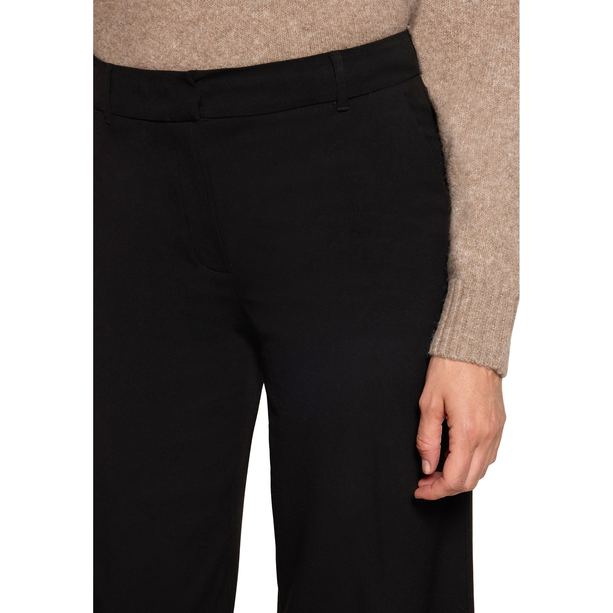 BETTY & CO Formalios kelnės moterims, Juoda, Clasic pants 6