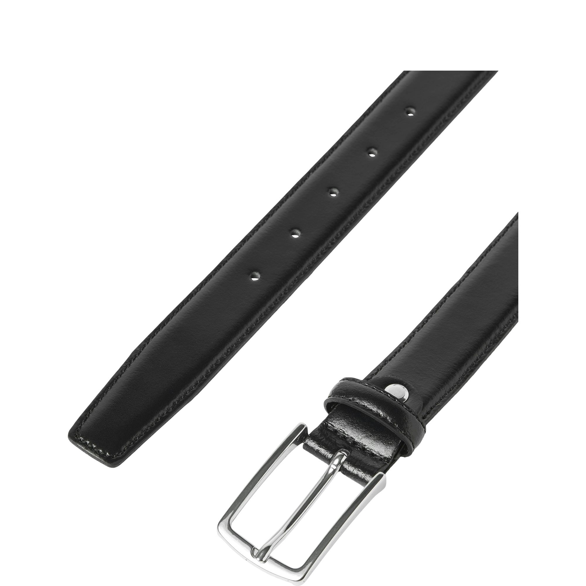 JACK & JONES Diržas vyrams, Juoda, Christopher belt noos 2
