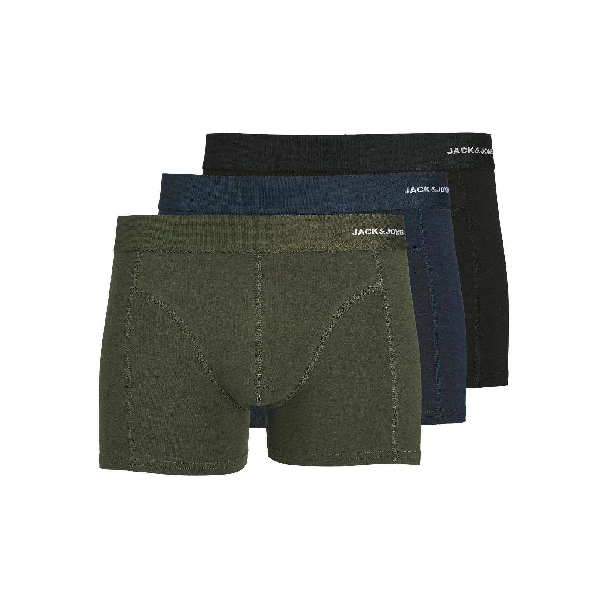 JACK & JONES Ilginti apatiniai vyrams, Žalia, JACBASIC BAMBOO TRUN 1