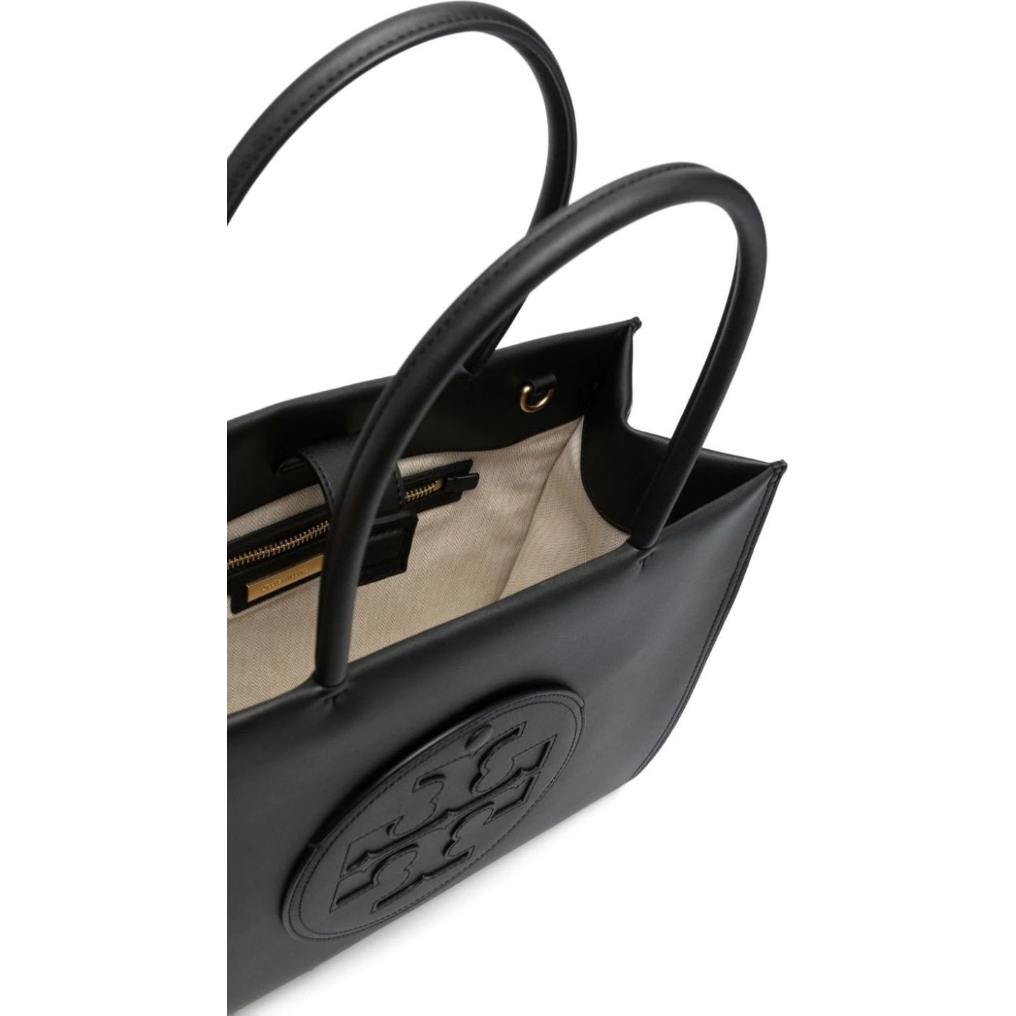 TORY BURCH Pirkinių krepšys moterims, Juoda, Ella bio small tote 4